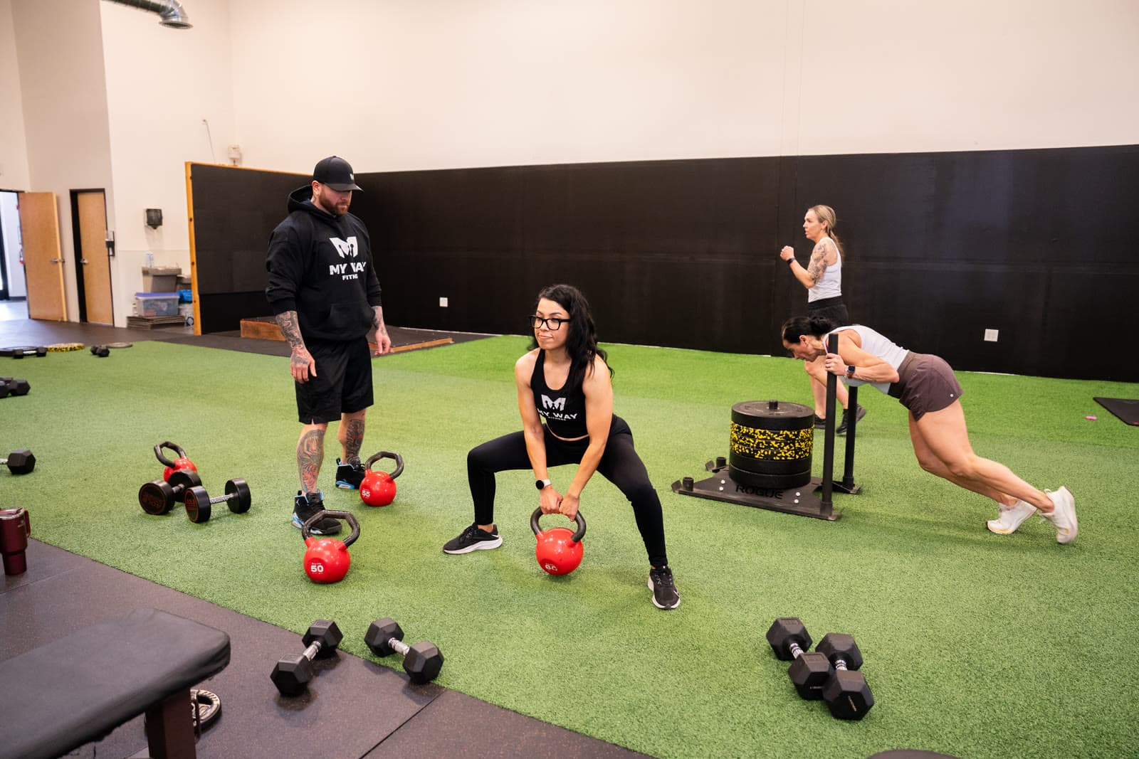 My Way Fitness training session